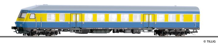 Tillig 12656 - TT - Steuerwagen S-Bahn Leipzig, DB AG, Ep. VI - DC-Digital